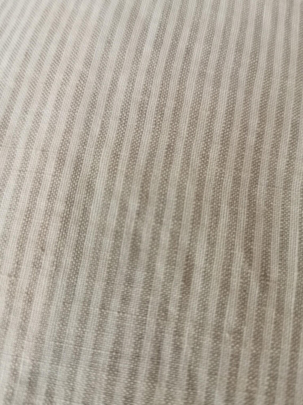 Zirbenkissen 30 x 50 cm - Duftkissen mit Zirbe, Bezug aus Leinen mit Streifenmuster